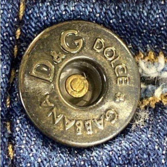🛑 1 hour sale. Dolce & Gabbana, size 31, Blue Women's Jeans - Picture 6 of 13